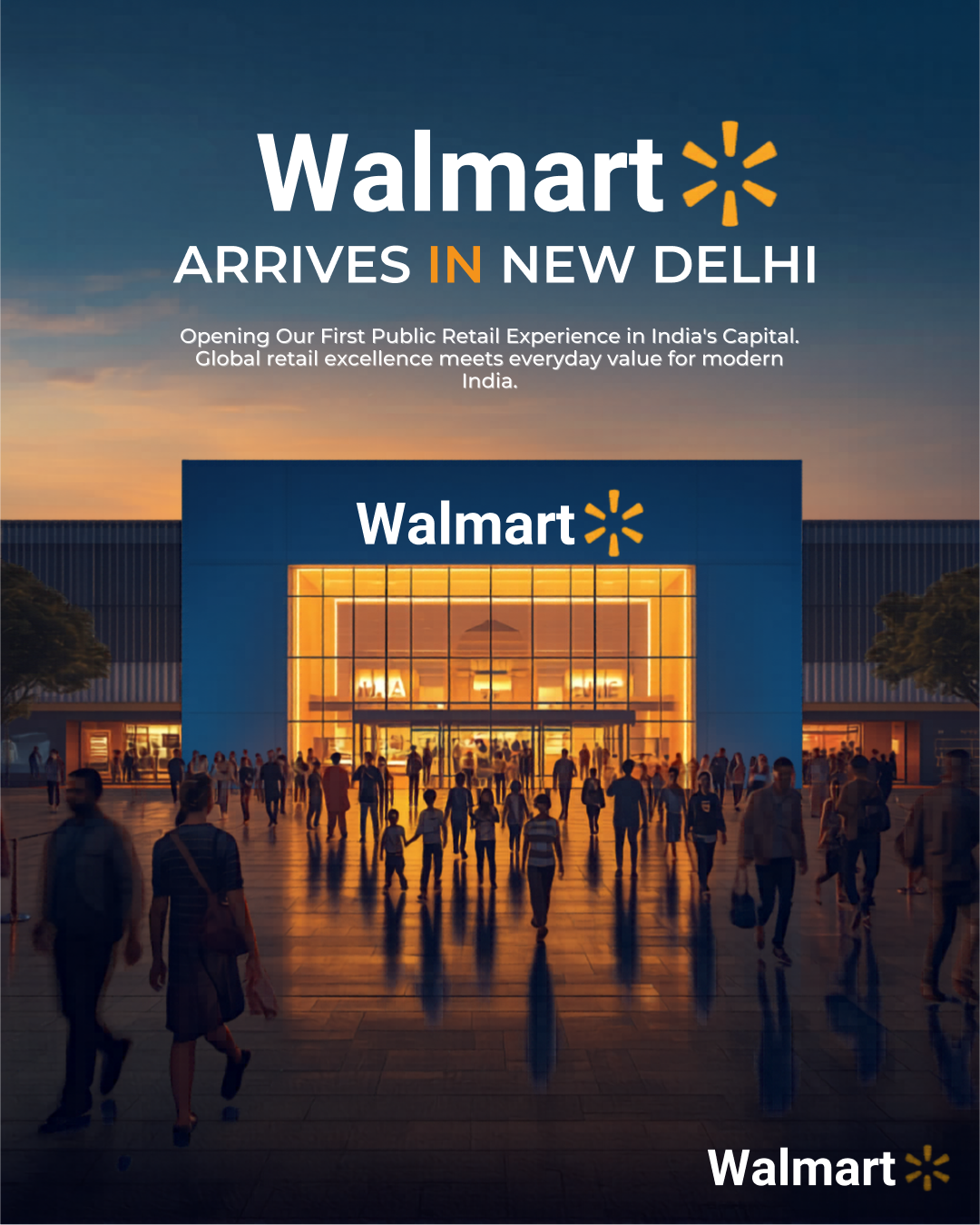 Walmart Delhi Launch Thumbnail